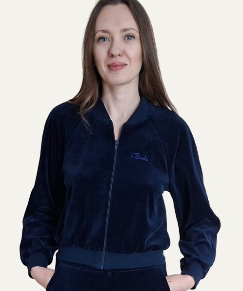 Bluza damska granatowa